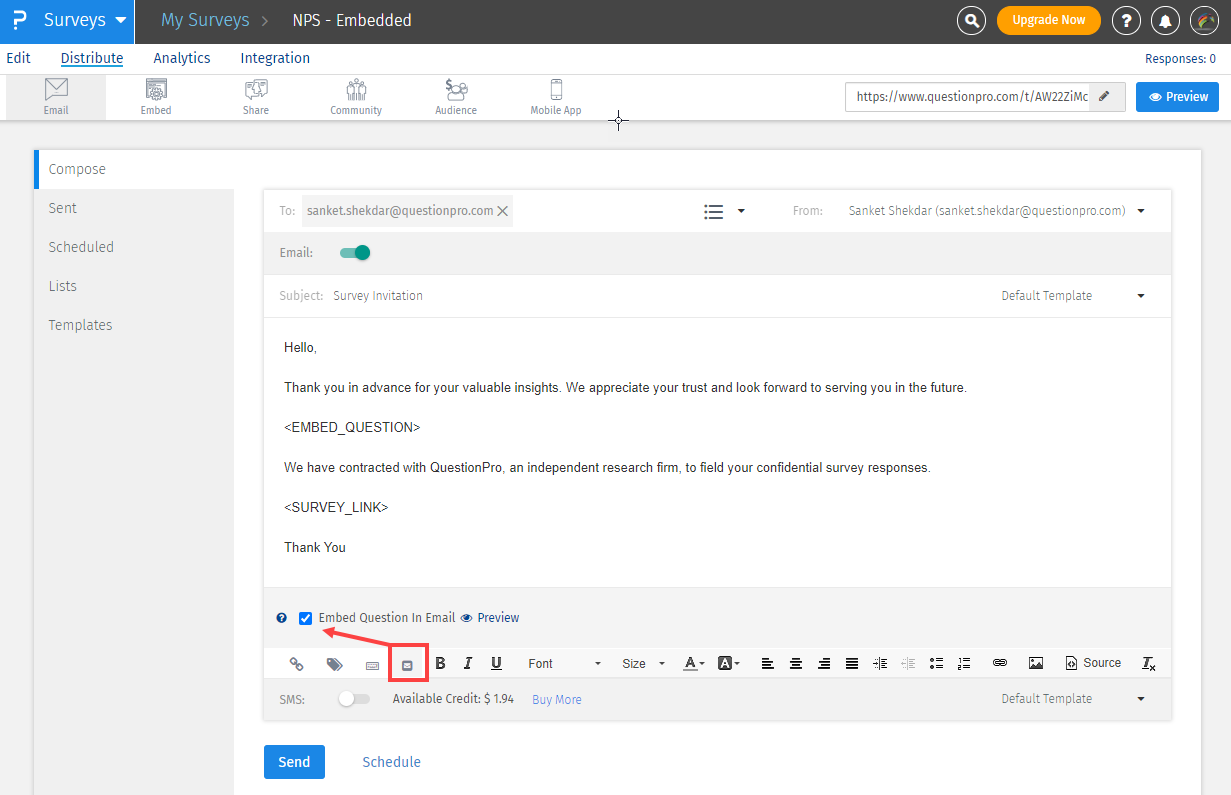 Survey Software Help Image